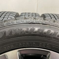 【DL WM02 205/60R16】スタッドレス【MANARAY SPORT 16インチ 6.5J5HPCD114.3+38】20年製 バリ溝 トヨタ純正ナット必須 プリウスa等 KTI280クレジットカード QRコード決済可能の画像