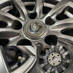 【DL WM02 205/60R16】スタッドレス【MANARAY SPORT 16インチ 6.5J5HPCD114.3+38】20年製 バリ溝 トヨタ純正ナット必須 プリウスa等 KTI280クレジットカード QRコード決済可能の画像