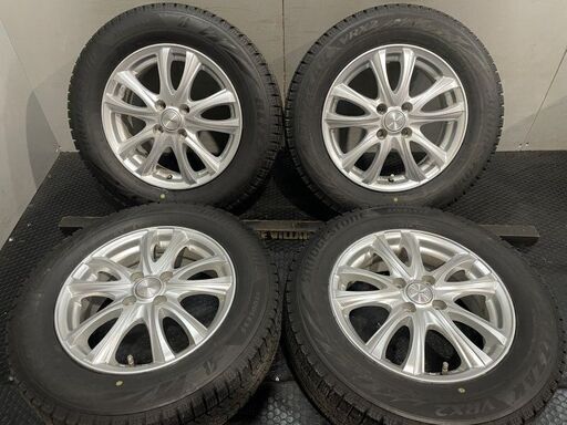 BS BLIZZAK VRX2 195/65R15】スタッドレス【スチールホイール 15インチ