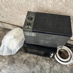 明日迄、電子レンジ二台、炊飯器1台