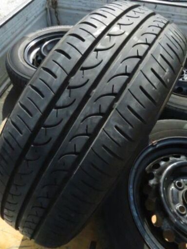 2019~2022年　YOKOHAMA　BluEarth　175/65R14　鉄ホイール　セット　