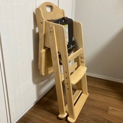 KATOJI 木製ハイチェアの画像