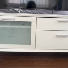 【4/21以降のお渡し】ニトリ　テレビ台　ローボード　引き出し収納・キャスター付き　横幅100cmの画像