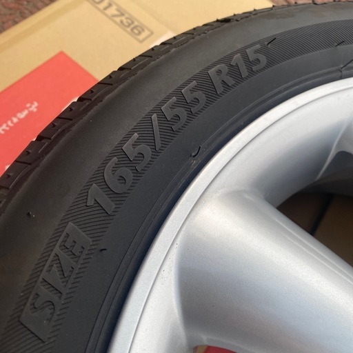 受け渡し予定者決定）ブリヂストン ワゴンR 夏タイヤ 165/55R15