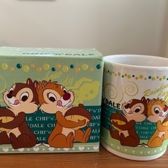ディズニーマグカップ　チップとデール