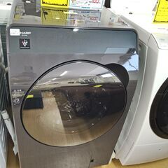 【D330】SAドラム洗濯機  シャープ ES-K10B-TL ...