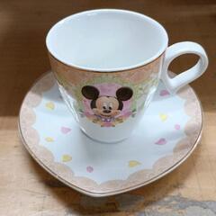 0408-110 ディズニーカップ&ソーサー