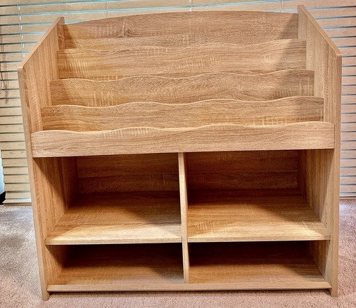 LOWYA 絵本ラック 6/20まで】LOWYA 絵本棚 おかたづけラック LOWYA 絵