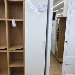★ジモティ割あり★ ニトリ NITORI 収納棚 白 W40×D54×H191 クリーニング済み SJ9087の画像