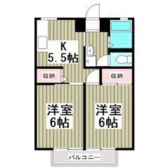 💙💜フリーレント1ヶ月付き💜💙駐車場空きあり🚗✨東松山駅バス8分...