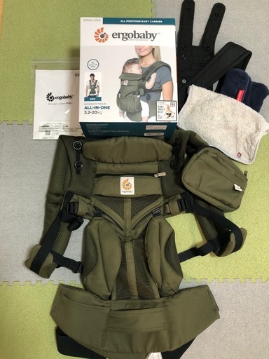 抱っこ紐【美品】エルゴOMNI360メッシュ