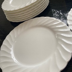 受け渡し者決定！春のパン祭りのような使い勝手最高の白いお皿♡の画像