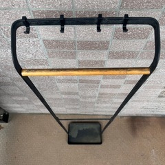 山崎実業(Yamazaki) 傘立て 玄関収納 引っ掛けアンブレラスタンド タワー ブラックの画像