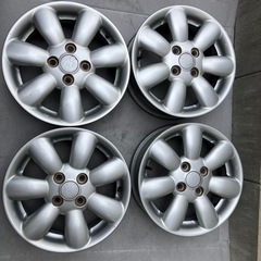 良品‼️スズキラパン純正14インチ 4.5J +45 4本　堂
