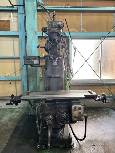 中古機械　マキノ ひざ型汎用フライス　KGJP-55