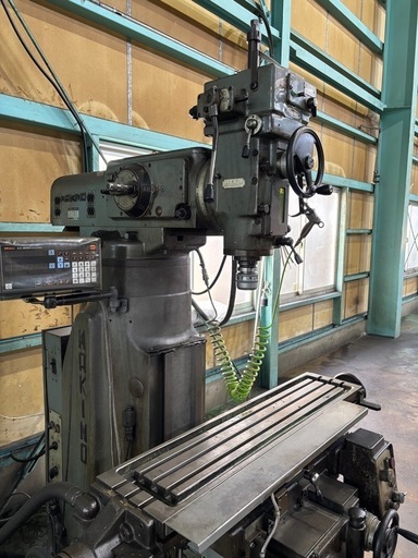 中古機械　マキノ ひざ型汎用フライス　KGJP-55