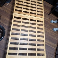 折りたたみベッド　シングル　未使用に近いの画像