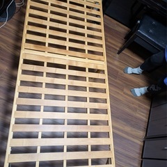 折りたたみベッド　シングル　未使用に近いの画像