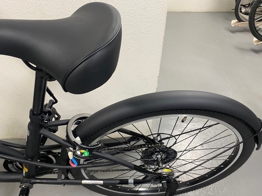 【美品】自転車　26インチ　マットブラック