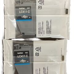 brother ブラザー LC411C シアン 2本セット 純正...