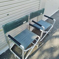 アウトドア　折りたたみ椅子　2脚　軽量