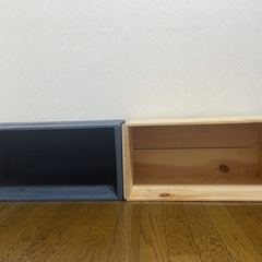 りんご箱　2つ