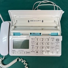 Panasonic 電話機 FAX 複合機 KX-PD215-Wの画像