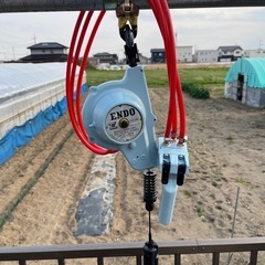 遠藤工業　エアーホイスト　中古【動画のリンク貼っておきました】