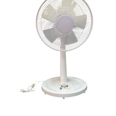 美品　テクノス TEKNOS リビングメカ式扇風機 KI-1737（W）の画像