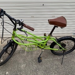 【5/6までに引き取りにきていただける方※破損あり】自転車、ミニベロ