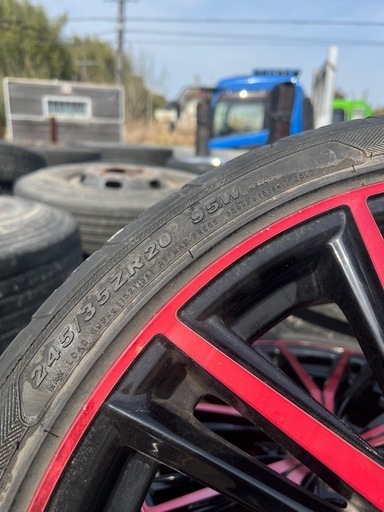 20インチタイヤホイール2本セット‼️