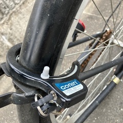 【値下げ】自転車　27インチ　黒の画像