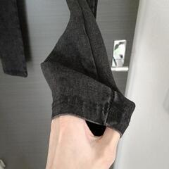 マタニティ　スキニー　ストレッチあり　ブラックの画像
