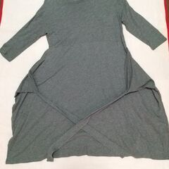 【お値下げしました】無印良品　綿&シルク　ワンピース