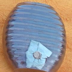 昔の陶器製湯たんぽ　レア　実用性は？ですが、寒がりなネコちゃん用の暖房としていかがでしょうか？　の画像