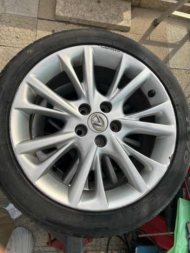 レクサス純正アルミホイール&タイヤ４本セット