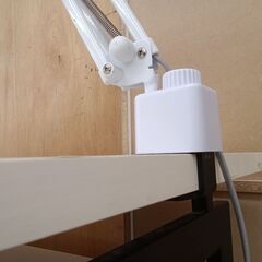 ★ジモティ割あり★ クレオ工業 LEDアームライト C3763  18年製 動作確認／クリーニング済み TK4799【リユースのサカイつくば店】の画像