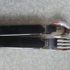 ポケモン幼児用スプーンフォークの画像