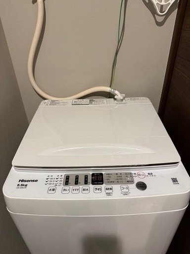 Hisense 洗濯機 5.5kg