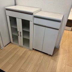 食器棚2個セット