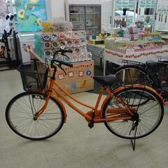 自転車　オレンジ　26インチ　TJ11164の画像