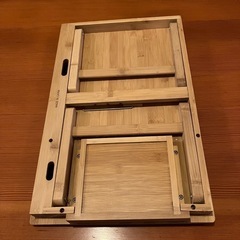 (商談成立しました)パソコン机　折りたたみ式の画像