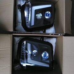 エブリイda17v  ライズ　ヘッドライトブラック
