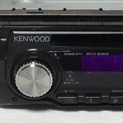 KENWOOD ケンウッド　E232 CD レシーバーカーオーディオ 中古品の画像