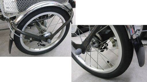 4/9中取り置き　三輪 18-16インチ 電動アシスト自転車 16Ah Panasonic ビビライフ BE-ELR83 パナソニック
