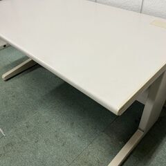 3台あり INABA 稲葉 平机 事務机 スチール製 オフィス用品 幅140cm×奥行70cm×高さ70cmの画像