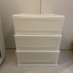 3段収納ケースの画像