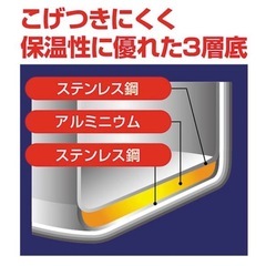 新品未使用】三層底圧力鍋の画像
