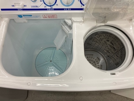 【愛品館江戸川店】保証充実　日立　2022年製　5.5kg　2槽式洗濯機　PS-55AS2