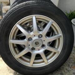 バラ売り可能8本セット 155/65R13 ノーマルタイヤの画像